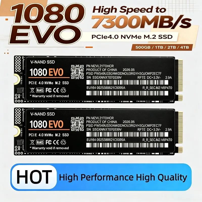 M.2 Nvme 4Tb Pcie 4.0 Ssd - 2026 NEU 1080 EVO M.2 NVMe