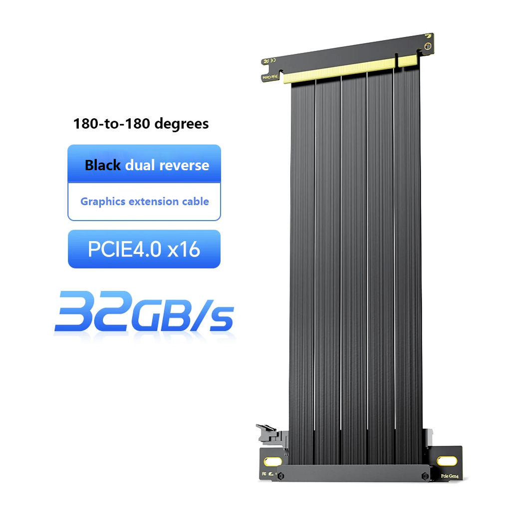 PCIe 3.0 / 4.0 X16 GPU-Verläng – Pcie 4.0 X16 Riser Cable 90 Degree Bewertung und Preis