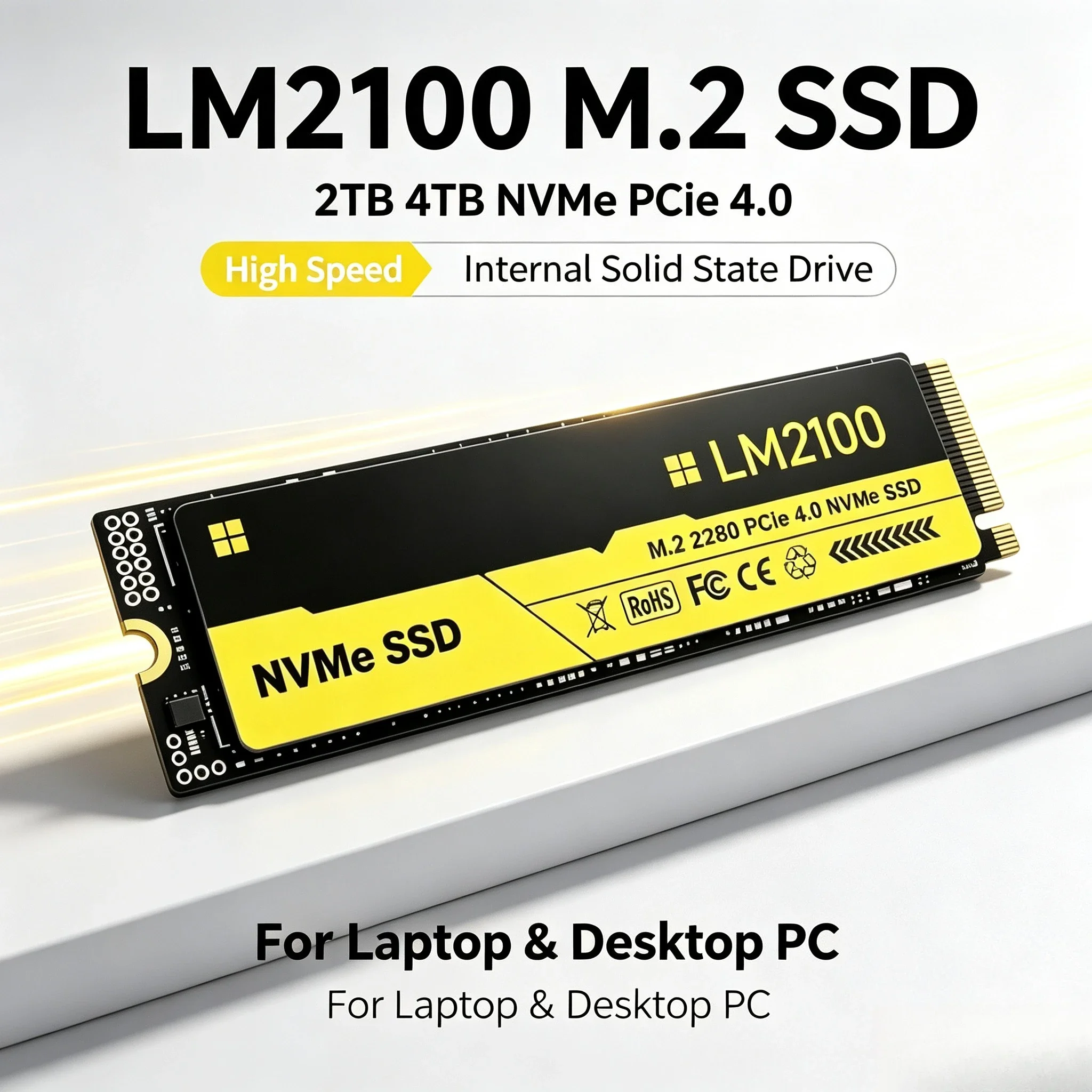 Neue LM2100 M.2 SSD-Festplatte – M.2 Nvme 4Tb Pcie 4.0 Ssd Bewertung und Preis