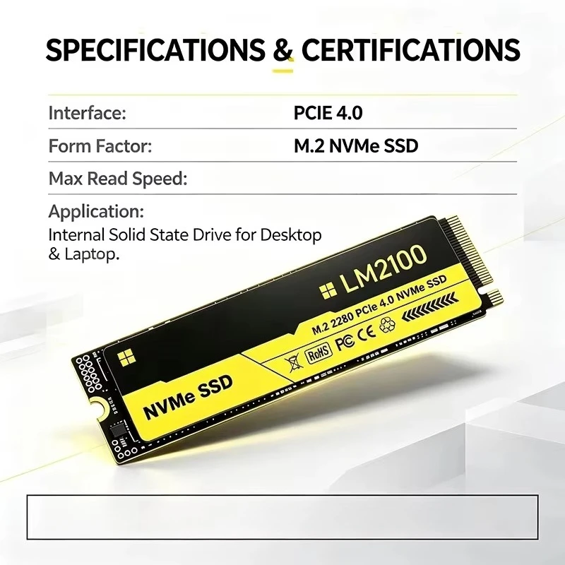 Neue LM2100 M.2 SSD-Festplatte – M.2 Nvme 4Tb Pcie 4.0 Ssd Bewertung und Preis