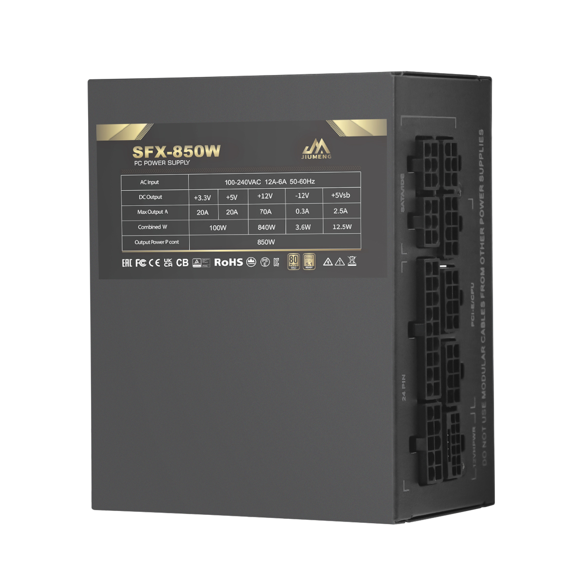 SFX 850W Modul-Schaltnetzteil  – Sfx Power Supply 850W Gold Bewertung und Preis