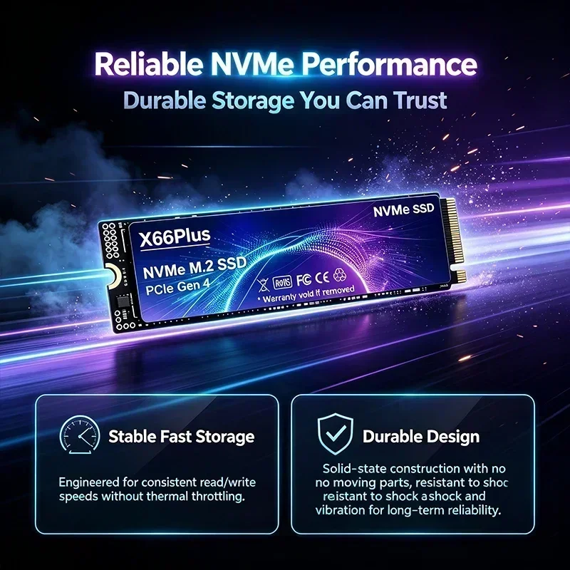 NVMe M.2 SSD PCIe 4.0 X66Plus: – M.2 Nvme 4Tb Pcie 4.0 Ssd Bewertung und Preis