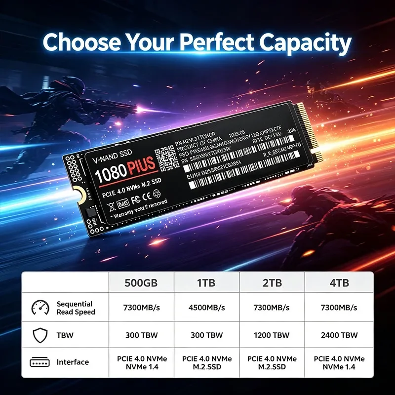 1080 Plus M.2 NVMe PCIe 4.0 SS – M.2 Nvme 4Tb Pcie 4.0 Ssd Bewertung und Preis