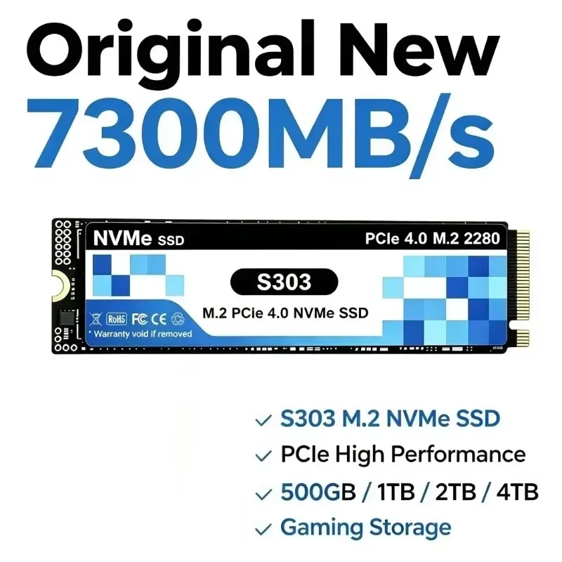 Original S303 M.2 NVMe interne – M.2 Nvme 4Tb Pcie 4.0 Ssd Bewertung und Preis