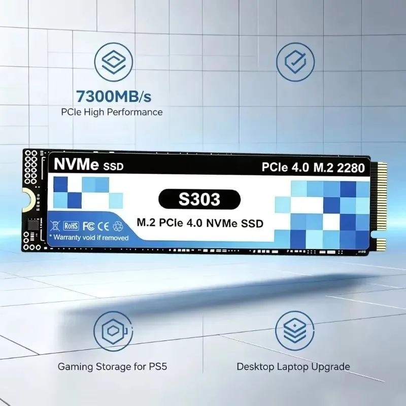 Original S303 M.2 NVMe interne – M.2 Nvme 4Tb Pcie 4.0 Ssd Bewertung und Preis