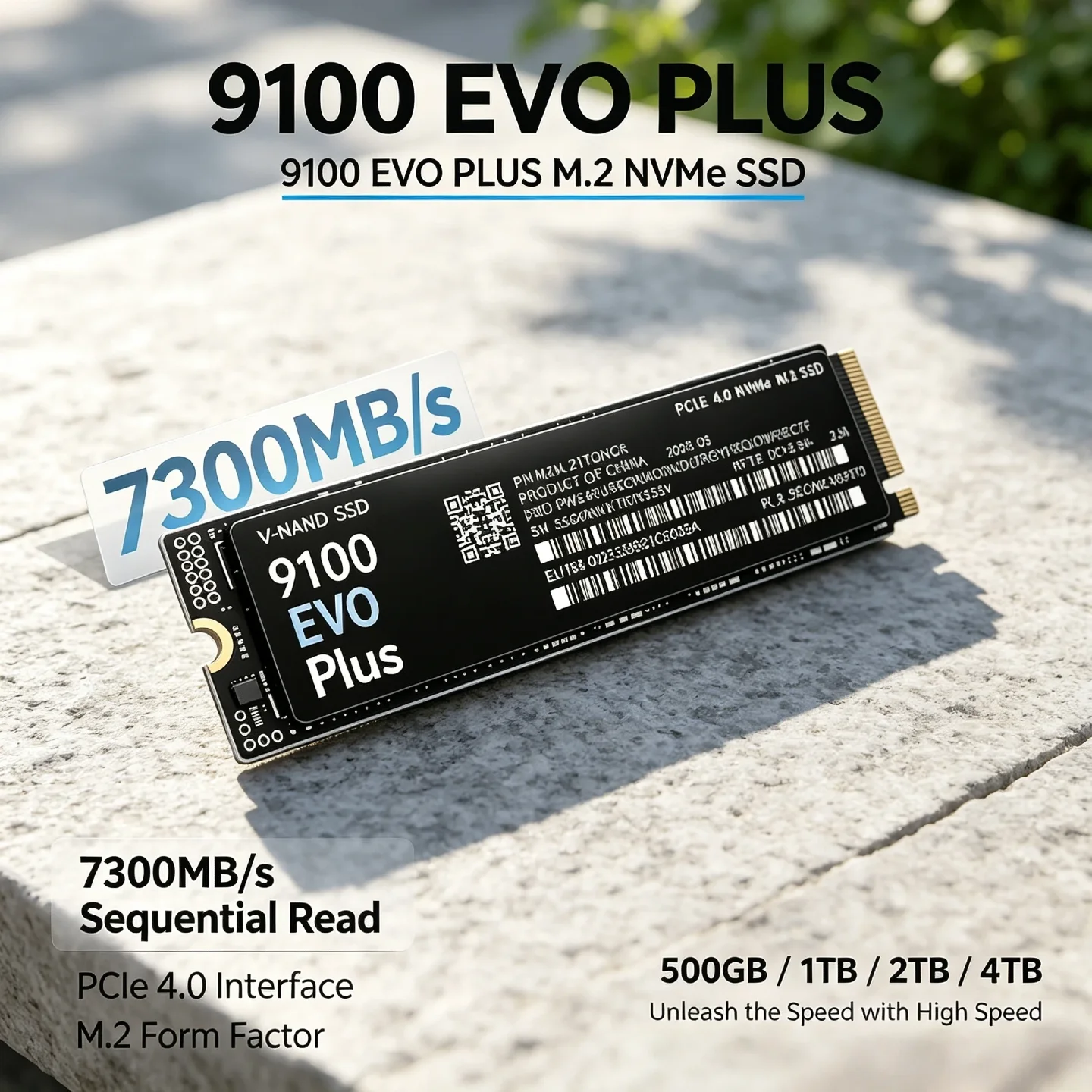 9100 EVO PLUS M.2 NVMe SSD – S – M.2 Nvme 4Tb Pcie 4.0 Ssd Bewertung und Preis