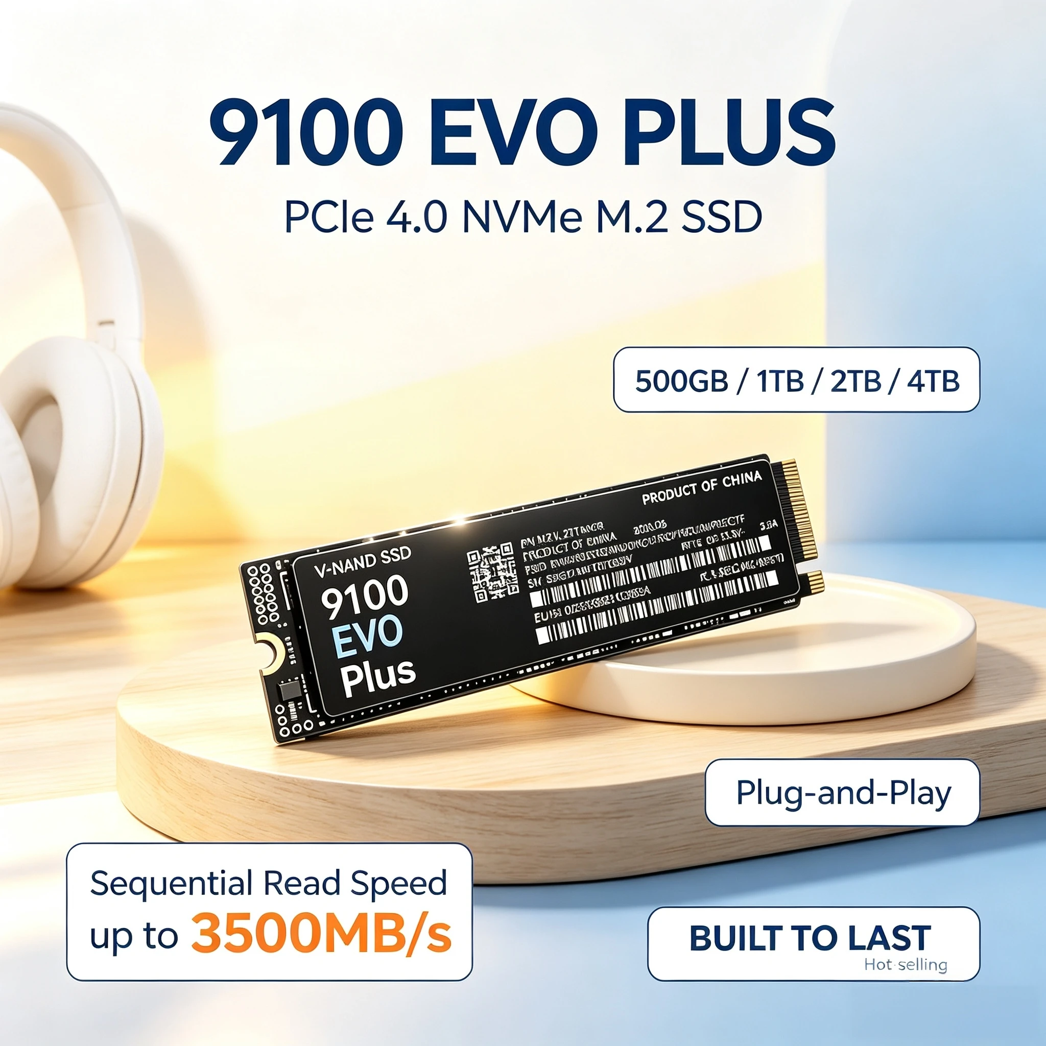 9100 EVO PLUS M.2 NVMe SSD Spi – M.2 Nvme 4Tb Pcie 4.0 Ssd Bewertung und Preis