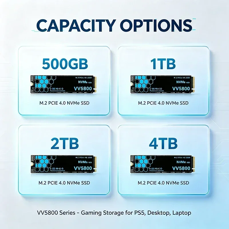 VV5800 500GB 1TB 2TB 4TB PCIe  – M.2 Nvme 4Tb Pcie 4.0 Ssd Bewertung und Preis