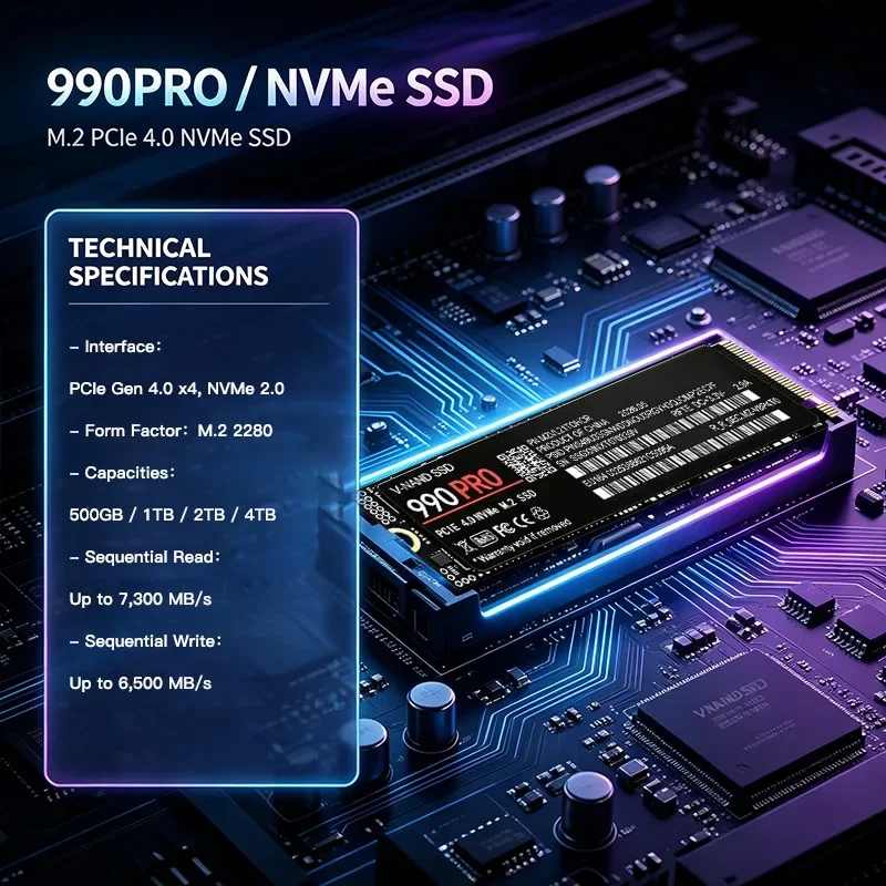 Original 990 PRO M.2 2280 NVMe – M.2 Nvme 4Tb Pcie 4.0 Ssd Bewertung und Preis